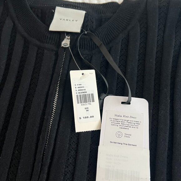 NWT Varley Malia Knit Midi Dress - Picture 3 of 4